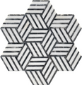 Marble Prism Thassos and Bardiglio