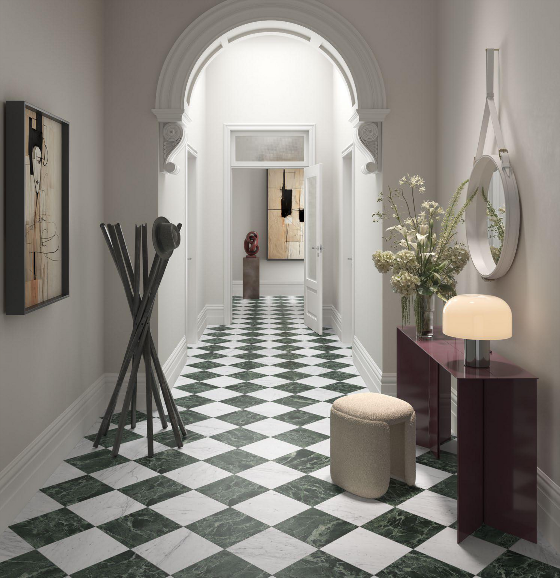 Magic Verde Alpi 12x12 Porcelain Matte