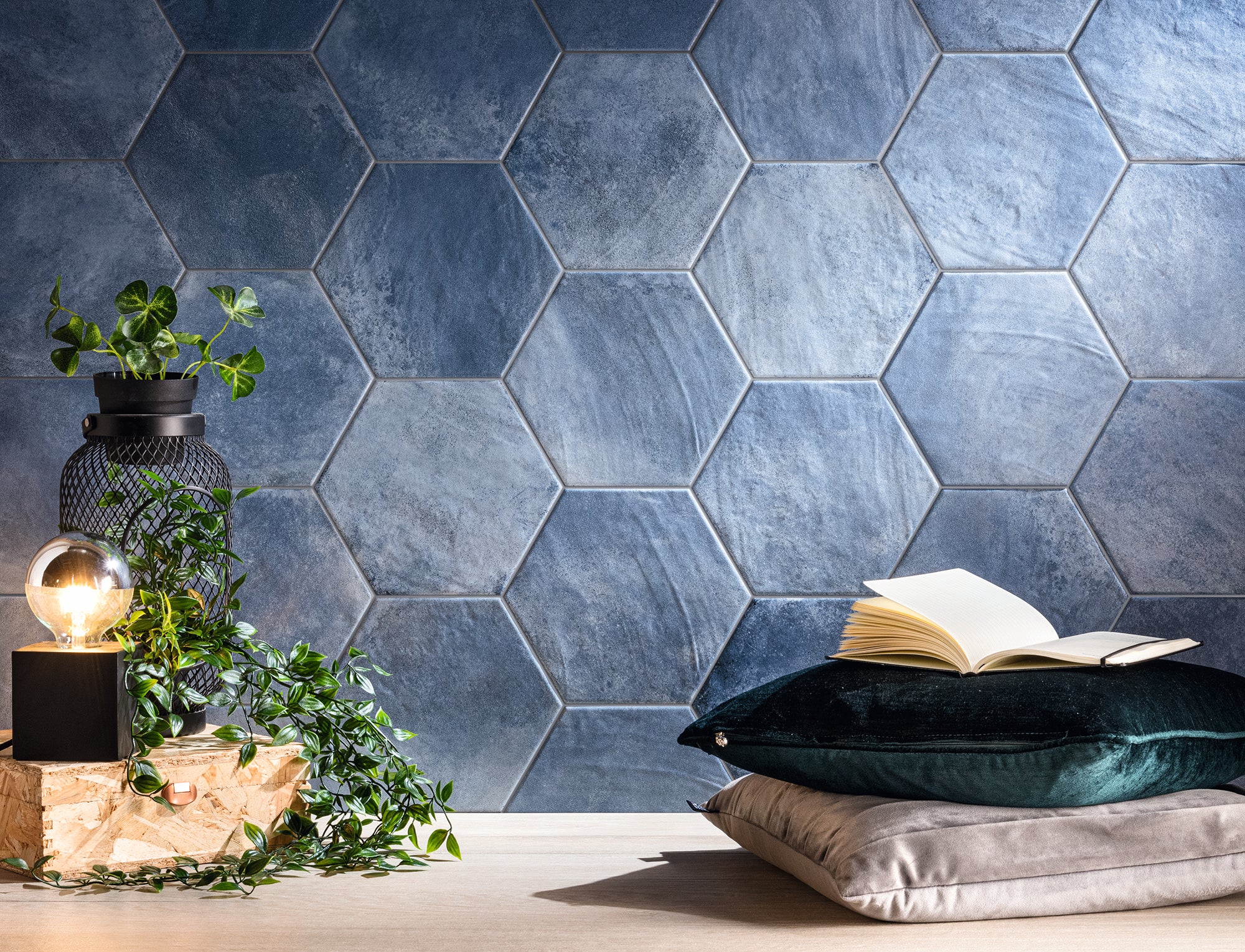 Summer Azzurro 8″ Hexagon