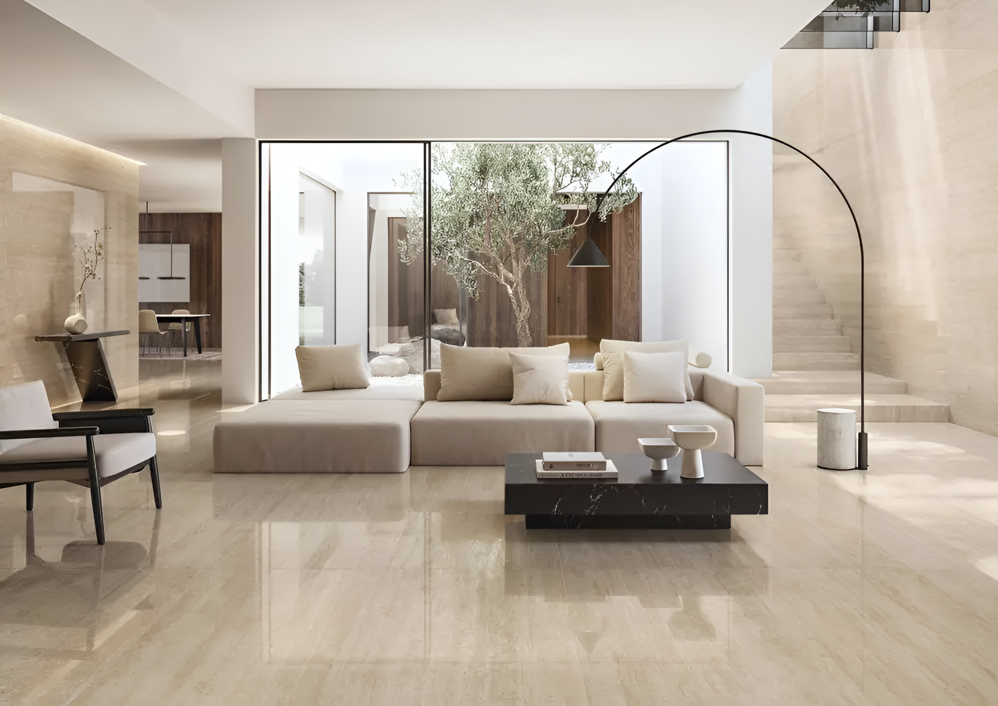 Prestigio Beige 30X60 Polished Porcelain