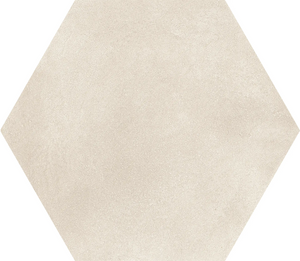 Turkey Beige 8″ Hex Matte tile sample