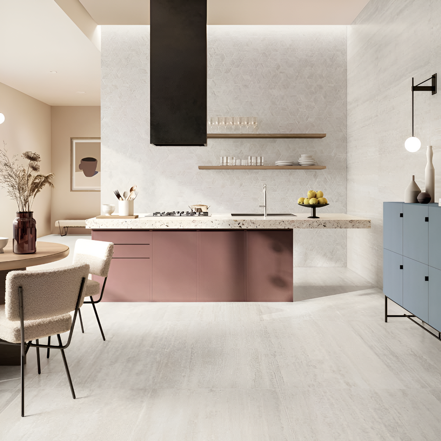 Prestigio Bianco 12X24 Polished Porcelain