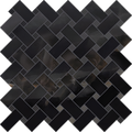 Onyx Black Intrecci Mosaic Polished