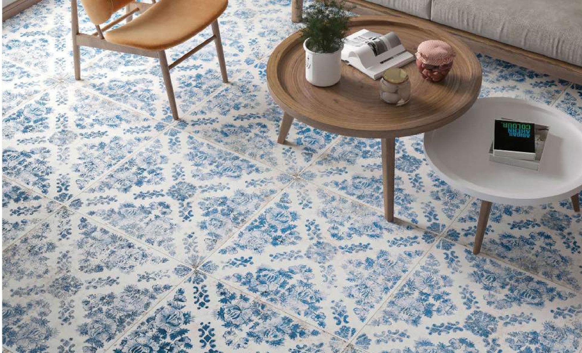 Marroqui Blumen 24x24 Porcelain Paver