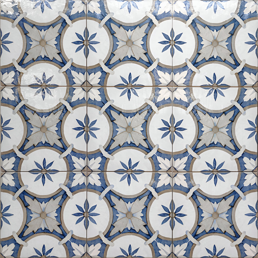 Dolcezza Capri 10X10 Glossy Porcelain