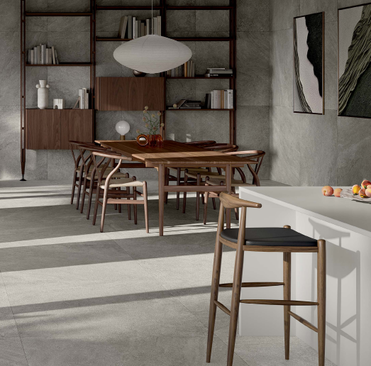 Dolcino Grey 24X48 Structured Multi-Texture