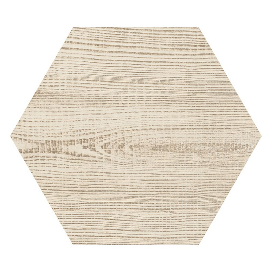 Madera Nogal 8″ Hex Matte Porcelain