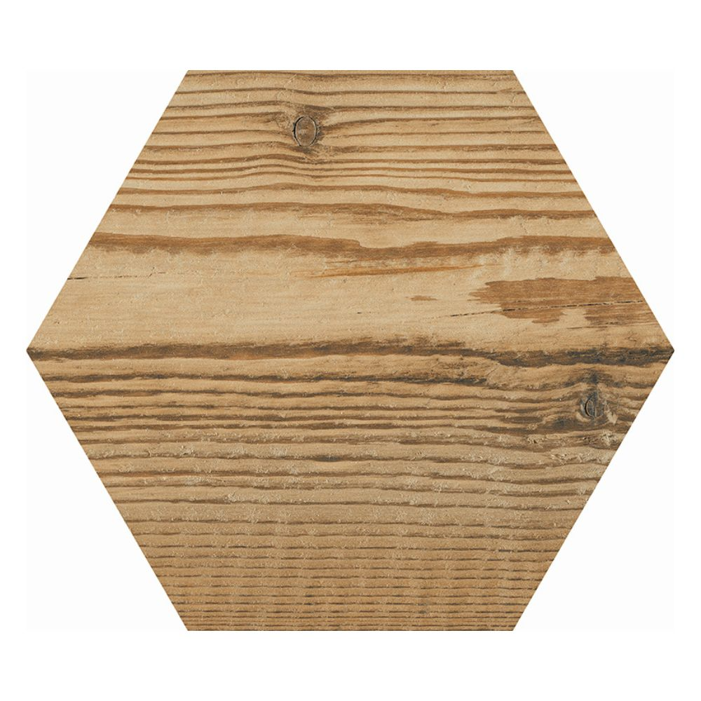 Madera Miel 8″ Hex Matte Porcelain