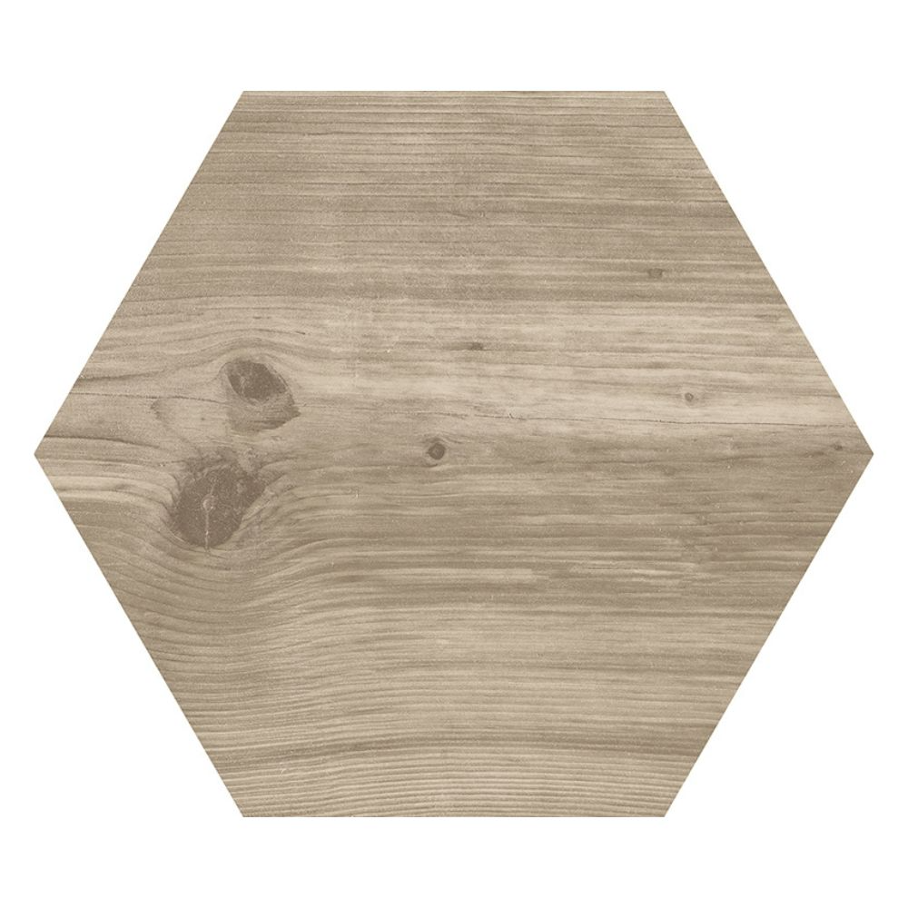 Madera Nativa 8″ Hex Matte Porcelain