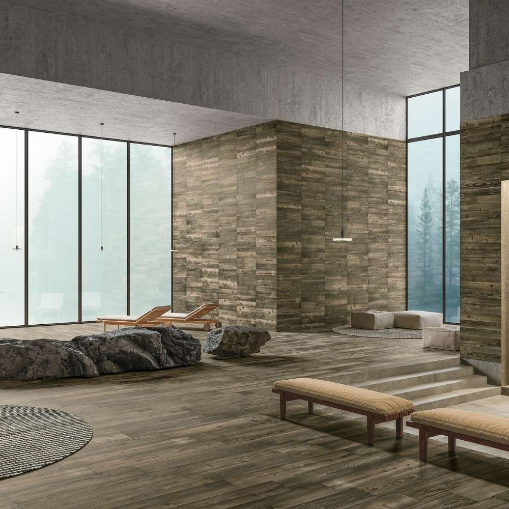 Madera Tabaco 10x60 Porcelain tile sample