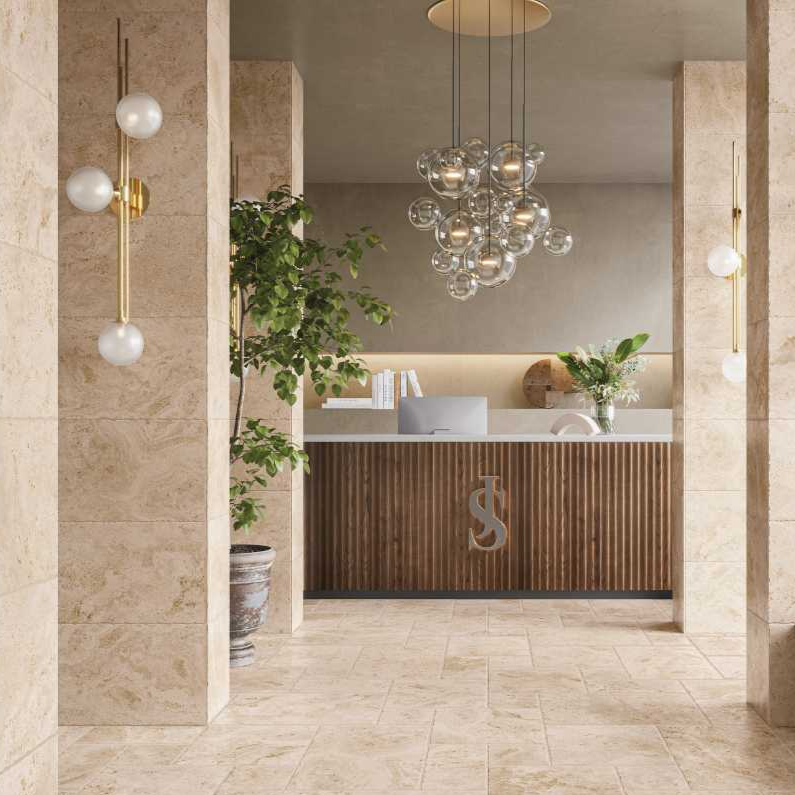 Grecia Beige 8X8 Matte