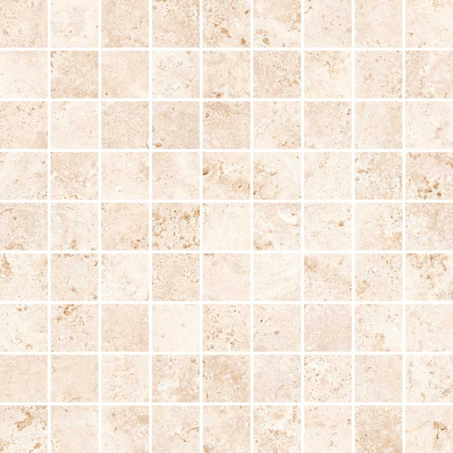 Grecia Beige 1X1 Mosaic Matte
