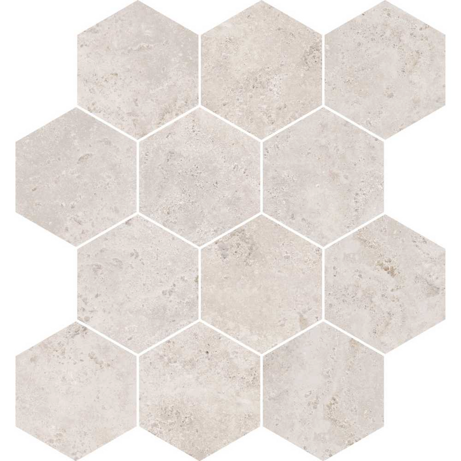 Grecia Gricio Hexagon Mosaic Matte