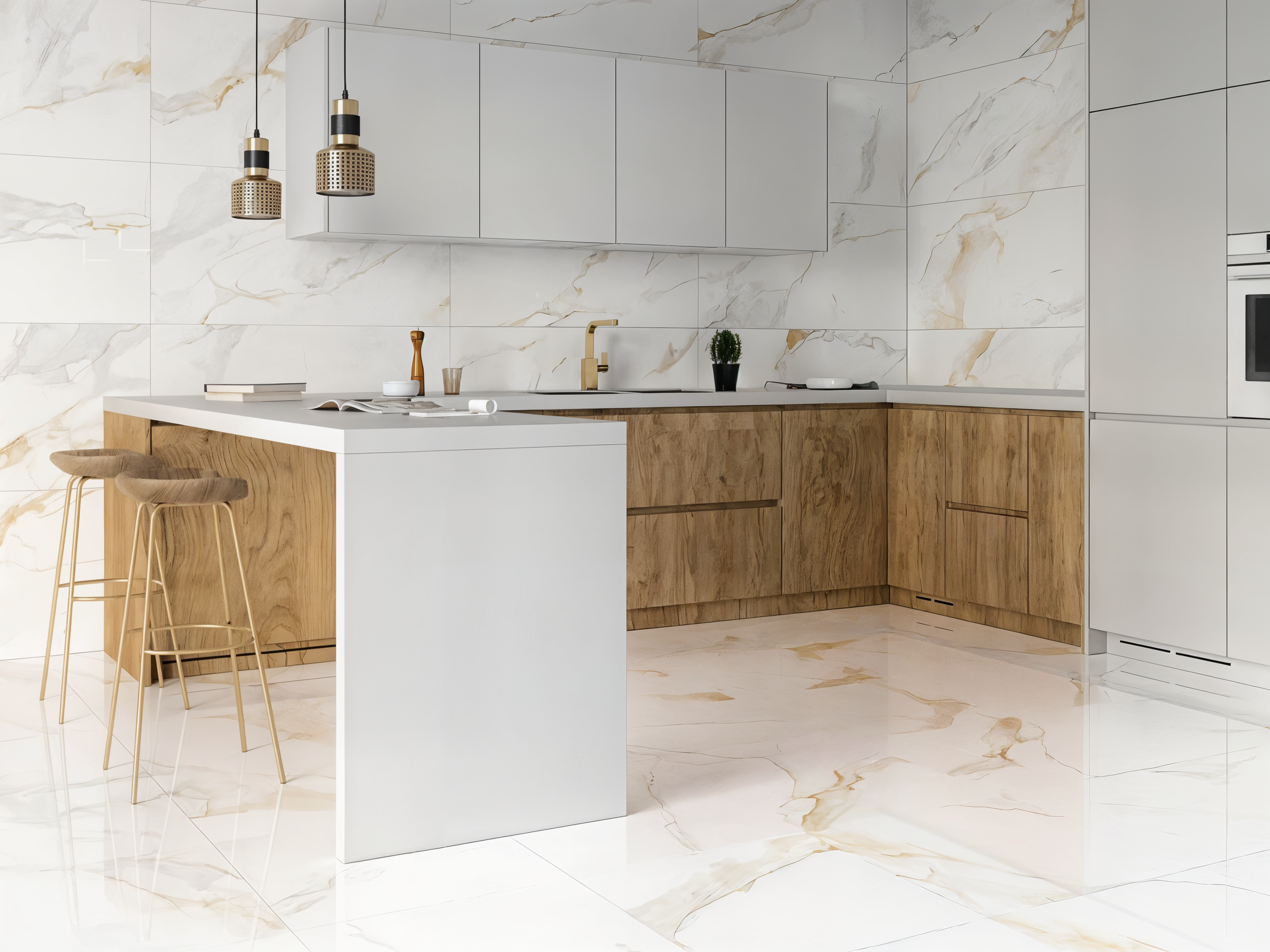 Calacatta Gold 24x48 Polished Porcelain