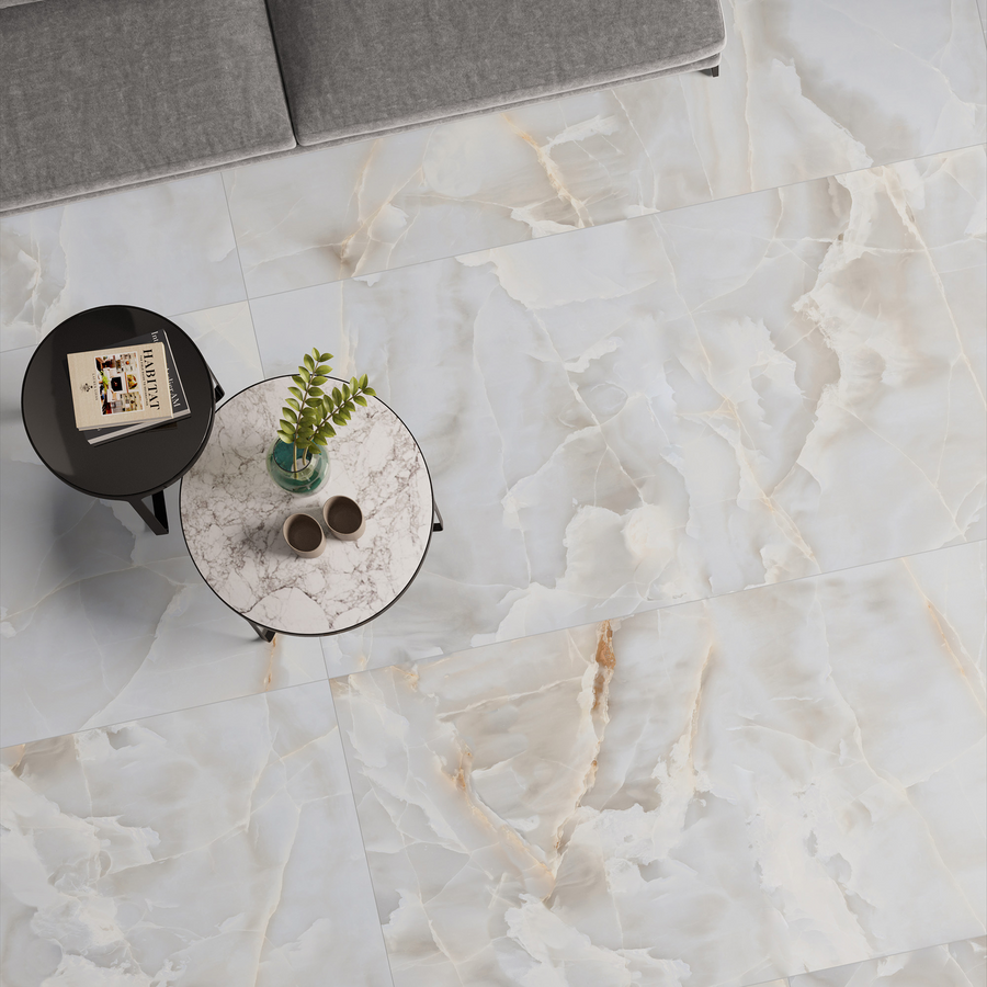 Olympus Bianco Polished Porcelain