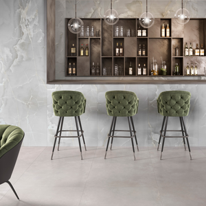Olympus Perla Polished Porcelain tile sample