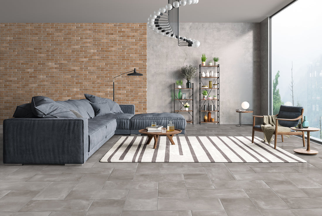 Blue Large Format Tile | The Tile Plug