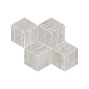 Prestigio Grigio Cube Mosaic Matte tile sample