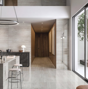 Prestigio Grigio 12X24 Polished Porcelain tile sample