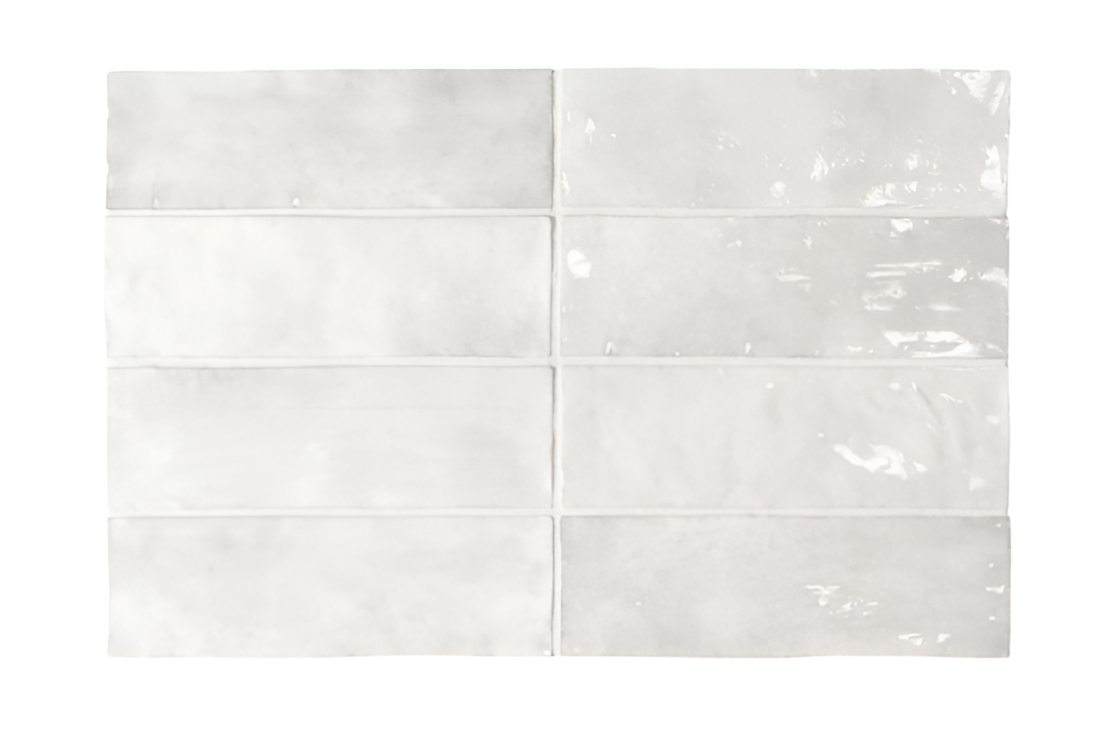 La Riviera 2.5x8 Gris Nuage Zellige