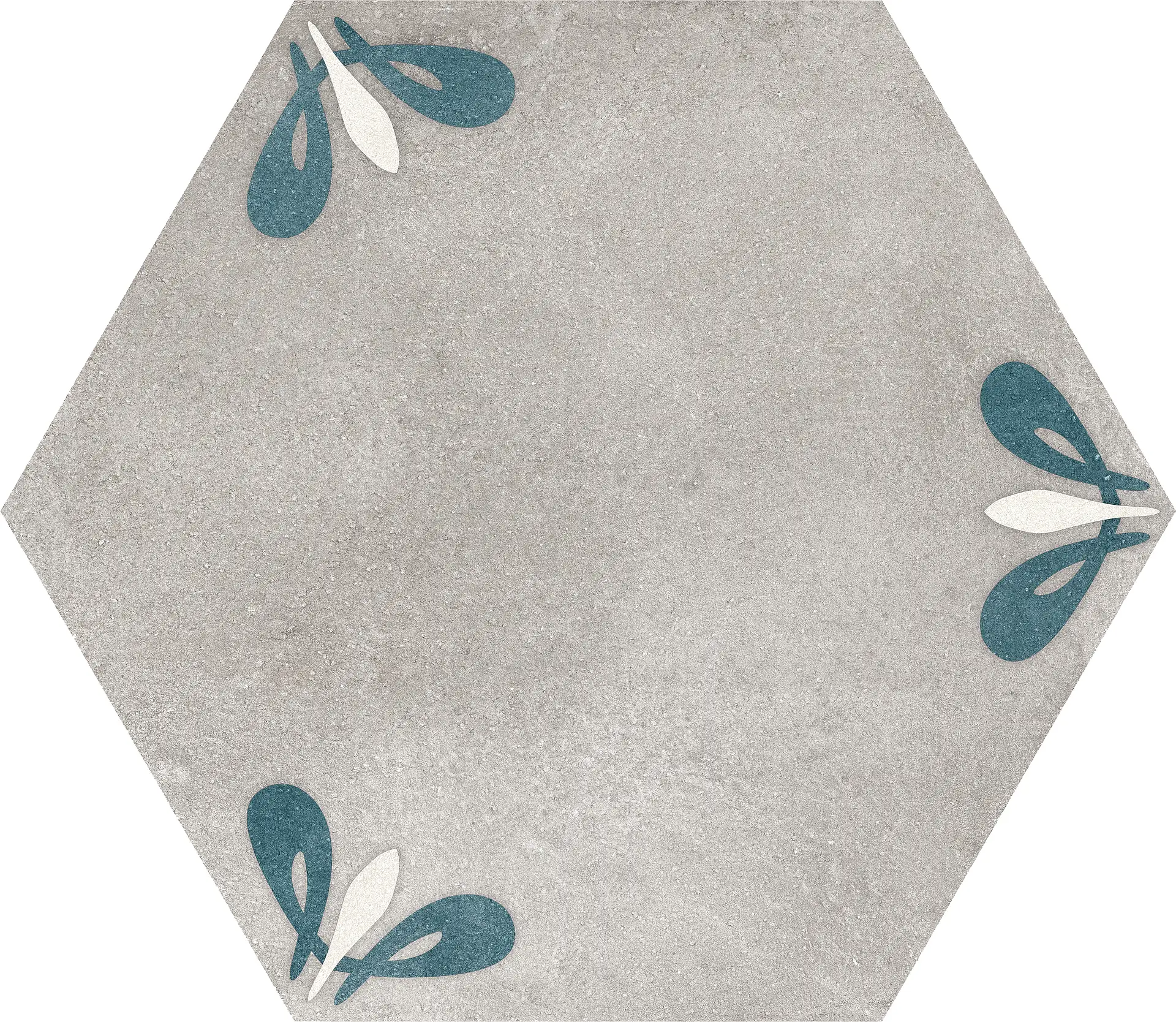 Turkey Grey Lily 8″ Hex Matte