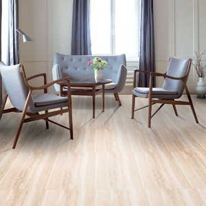Hust travertino Ivory 24X48 Porcelain tile sample