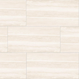 Hust Travertino Brown 24X48  Porcelain tile sample