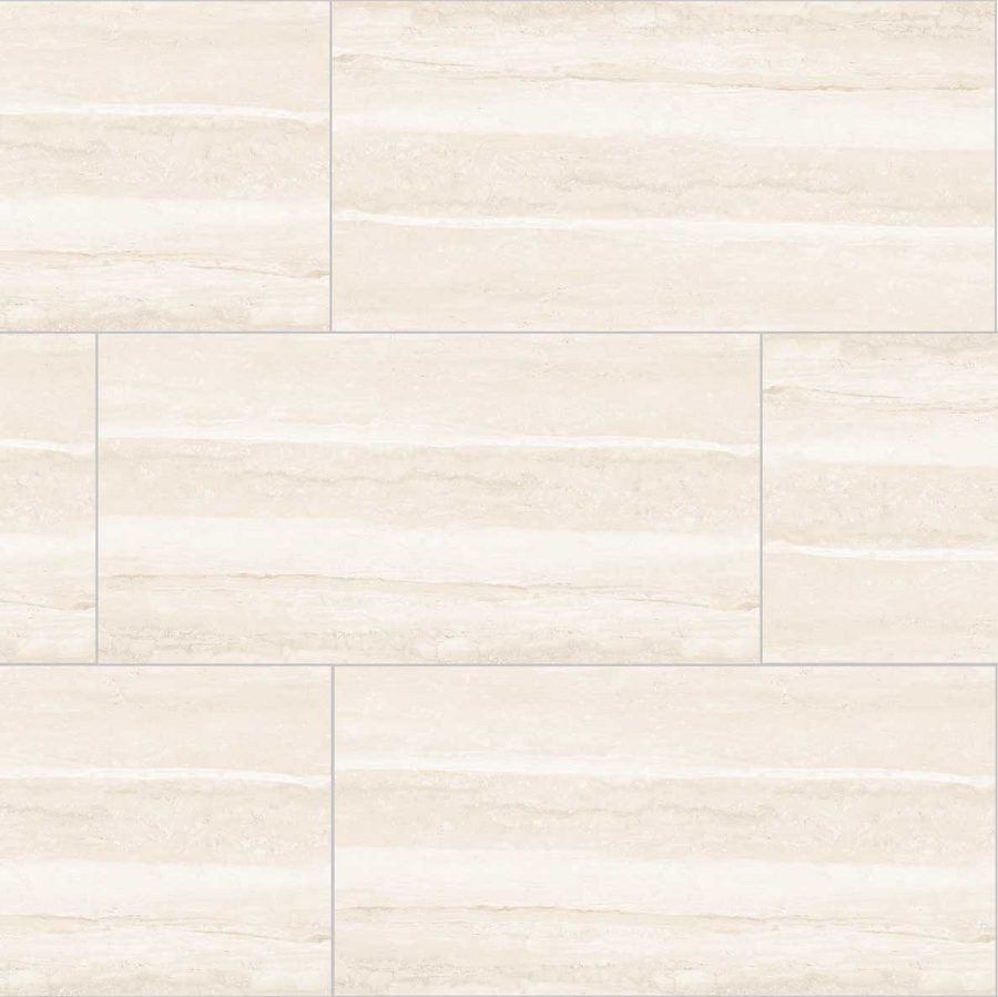 Hust Travertino Brown 24X48  Porcelain