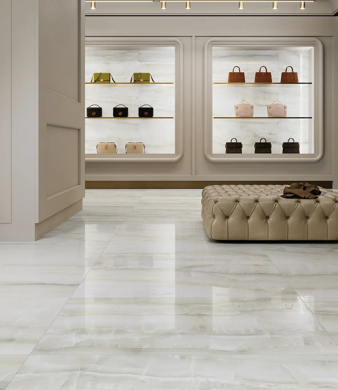 Onix Ivory 12x24 Polished Porcelain