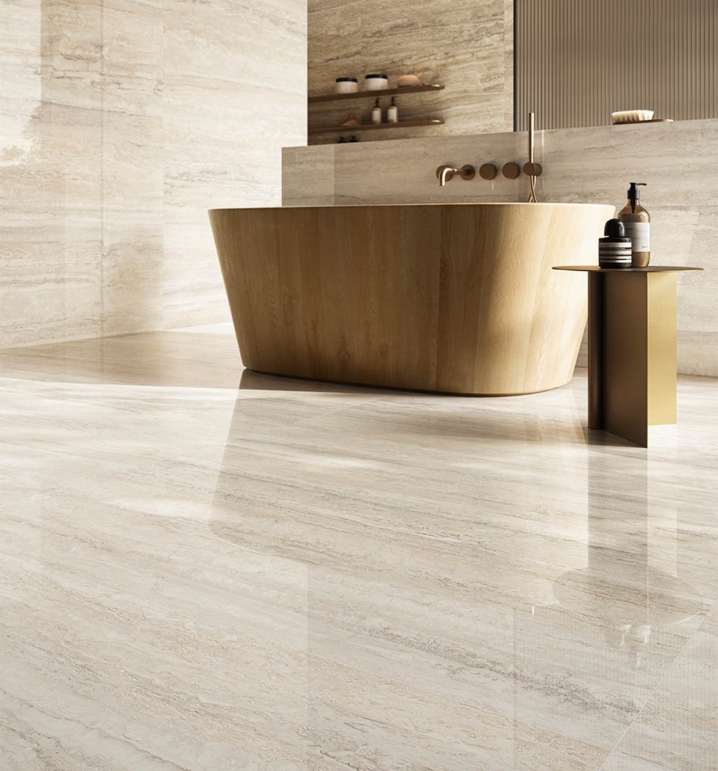 Perseo Ivory 24X48 Polished Porcelain