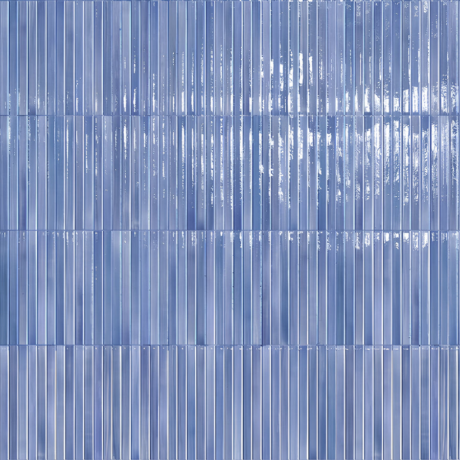 Dolcezza Blue 5x10 Kitkat Glossy Porcelain