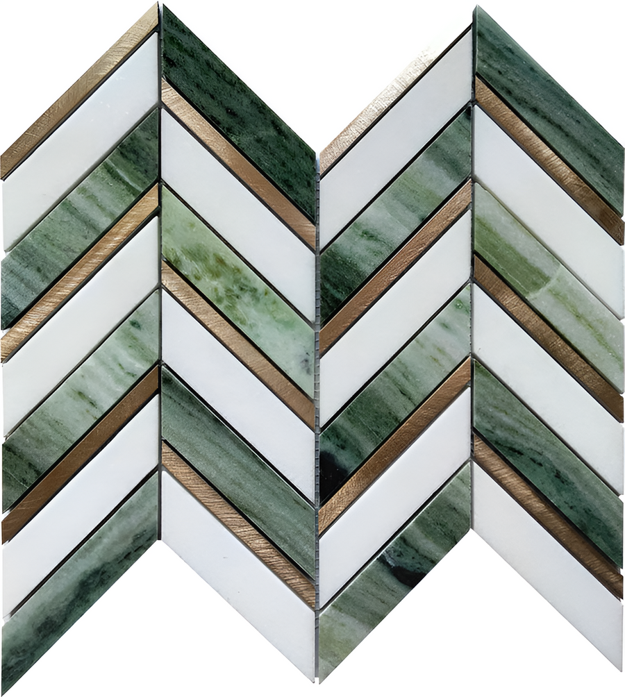 Luxe Herringbone Mosaic