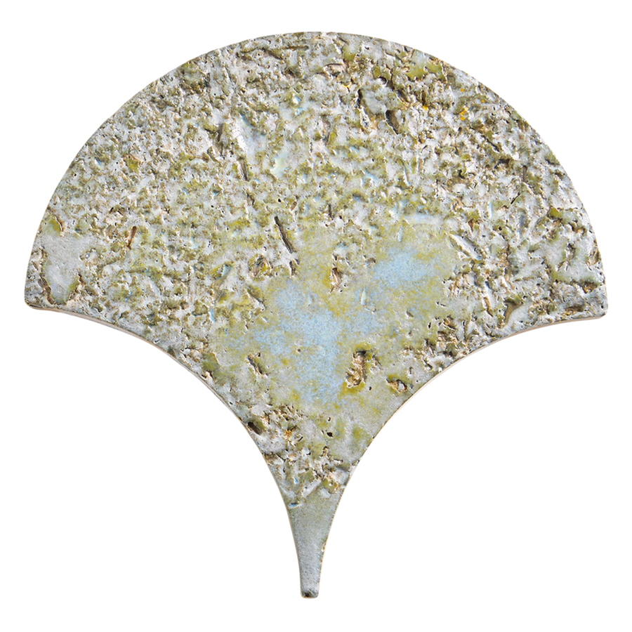 Moon Stone Jade 2.5x5 Glossy Ceramic SAMPLE