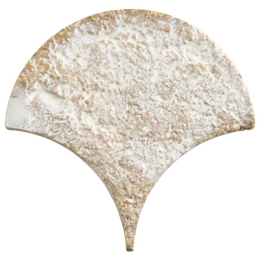 Moon Stone White 2.5x5 Glossy Ceramic SAMPLE