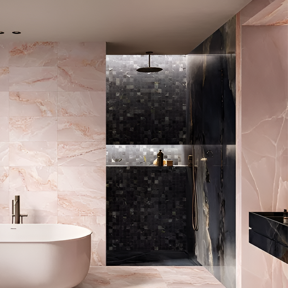 Onyx Black 2x2 Mosaic Matte