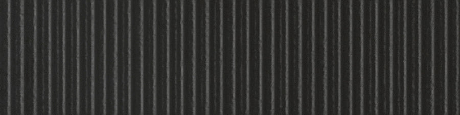 Murano Black 3x12 Ceramic Structured Glossy SAMPLE
