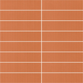 Murano Orange 3x12 Ceramic Structured