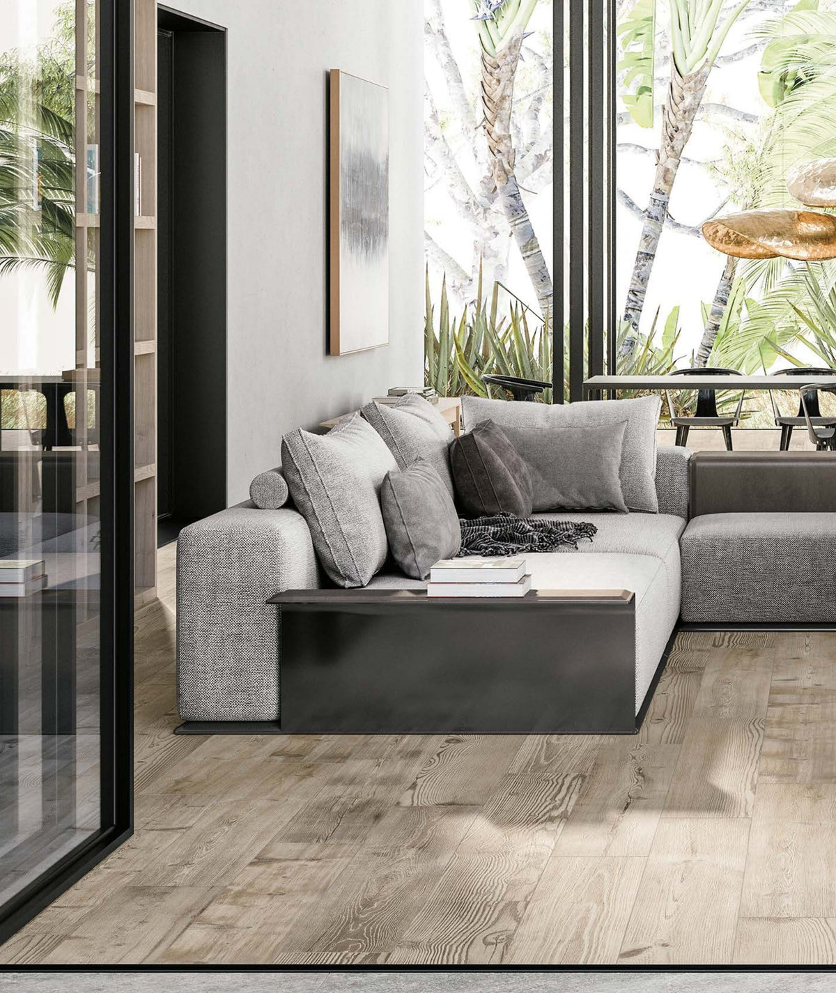 Madera Nativa 6x36 Porcelain tile sample