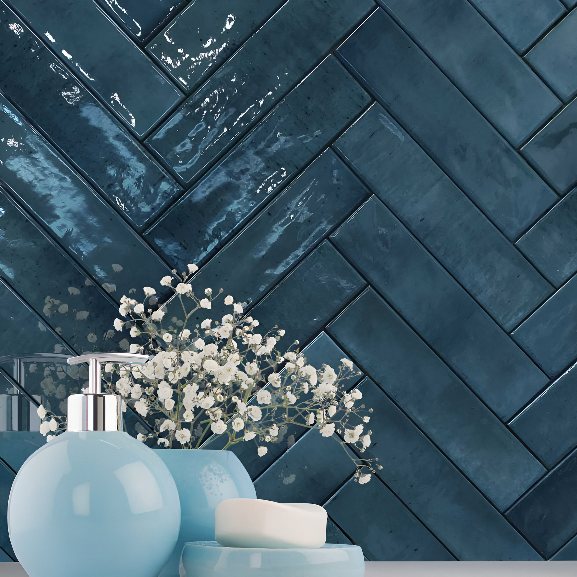 Cozy Navy 3X10 Glossy