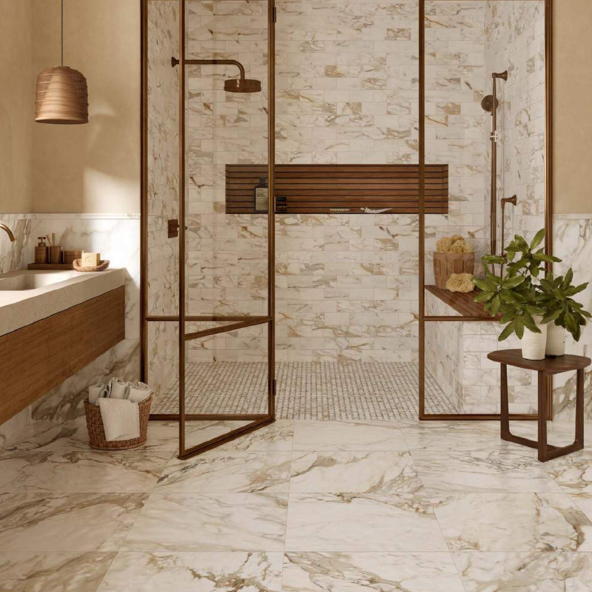 Toscana Oro 2X2 Mosaic Satin