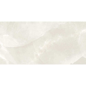 Onice Ivory White 12x24 Polished Porcelain – porcelain tile, ivory white polished (2 of 3)