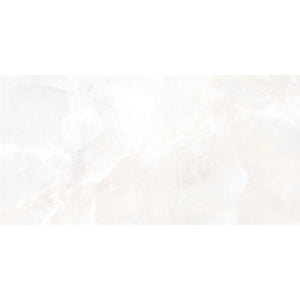 Onice Ivory White 24x48 Polished Porcelain – porcelain tile, ivory white polished (2 of 3)