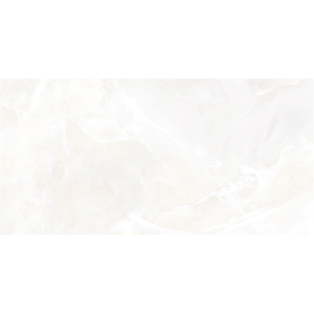 Onice Ivory White 24x48 Polished Porcelain – porcelain tile, ivory white polished (3 of 3)