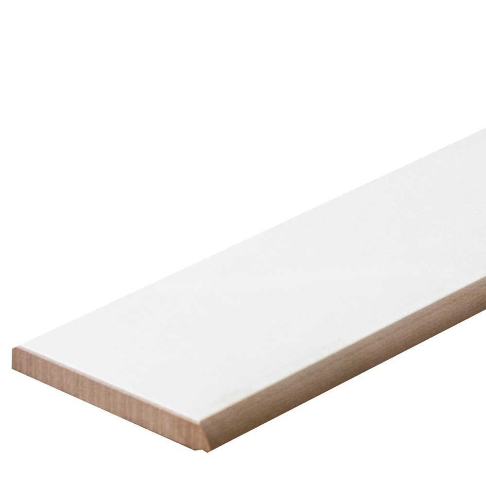 Onice Ivory White 3x24 Polished Bullnose – porcelain tile, ivory white polished (1 of 3)