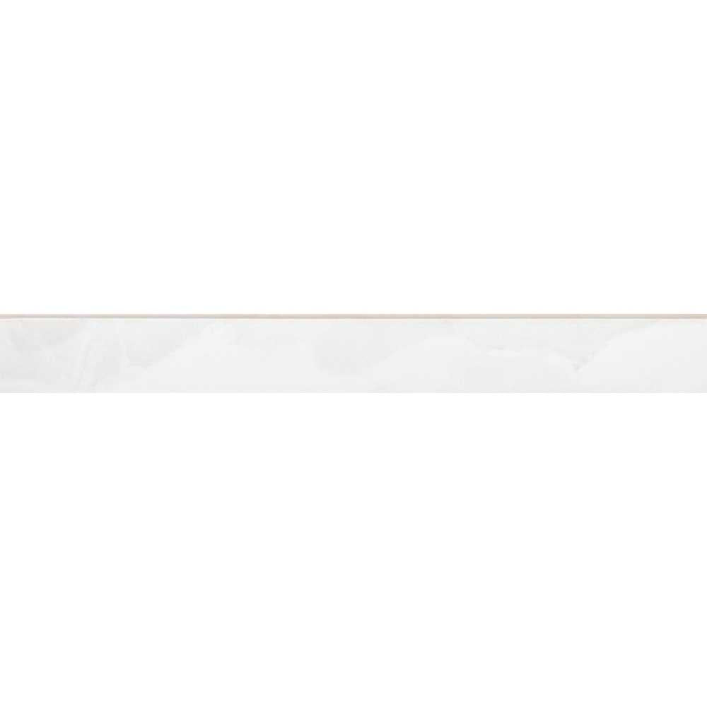 Onice Ivory White 3x24 Polished Bullnose – porcelain tile, ivory white polished (2 of 3)