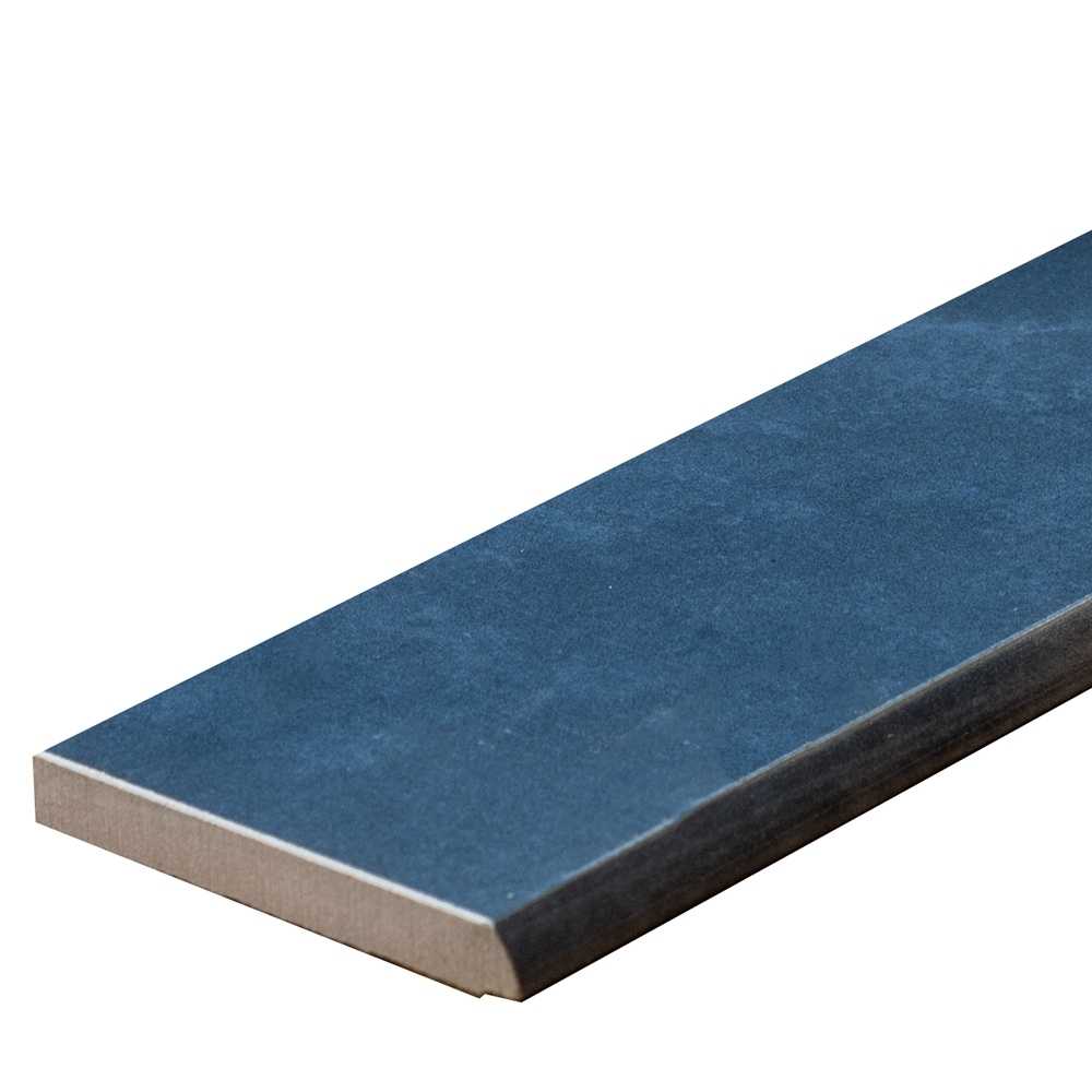 Onice Ocean Blue 3x24 Polished Bullnose – porcelain tile, ocean blue polished (1 of 3)