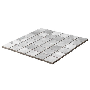 Onice Silver Gray 2x2 Mosaic Matte – porcelain mosaic, silver gray matte (3 of 3)