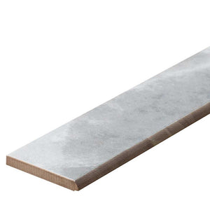 Onice Silver Gray 3x24 Matte Bullnose – porcelain tile, silver gray matte (1 of 3)