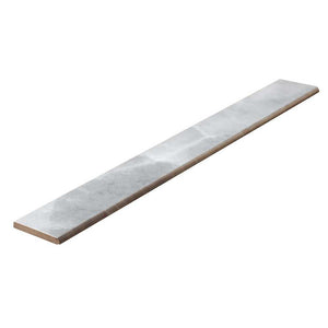 Onice Silver Gray 3x24 Matte Bullnose – porcelain tile, silver gray matte (3 of 3)