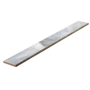 Onice Silver Gray 3x24 Polished Bullnose – porcelain tile, silver gray polished (3 of 3)